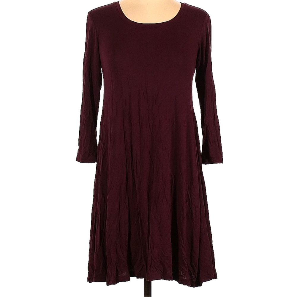 Darn wine colored dress